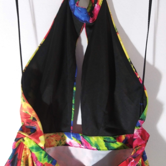 Luxxel halter dress size L NWT - Picture 5 of 11